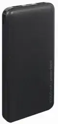Gembird ārējais akumulators (powerbank) | 10000 mAh | melns