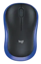 „Logitech“ pelė M185 - juoda | mėlyna