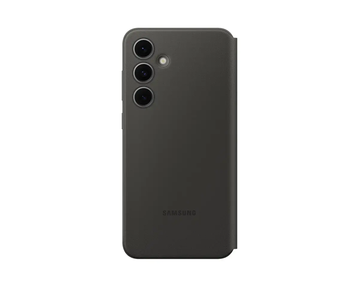 EF-ZS721CBE Samsung Smart View korpuss priekš Galaxy S24 FE Black