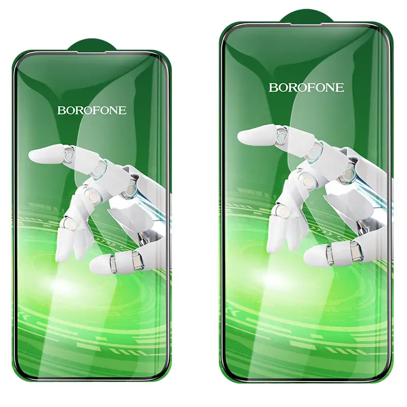 Borofone BF8 Diamond Armor 5D aizsargstikls telefona ekrānam iPhone 17 Pro (10 gab.)