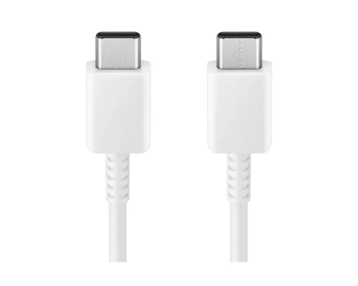 Samsung EP-DP646JWE datu pārraides un uzlādes vads | USB-C uz USB-C | 25W | 1.8m | balts (OEM)