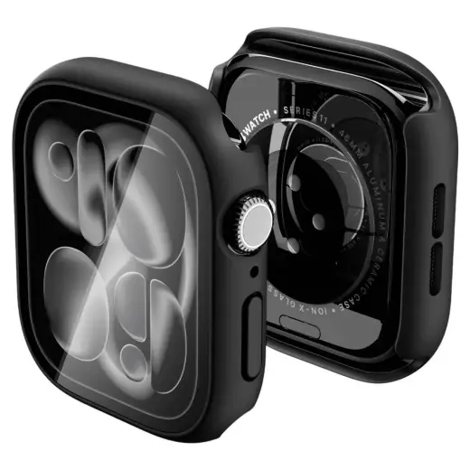 Spigen Thin Fit 360 smartwatch case for Apple Watch 10/11 (46 mm) | black