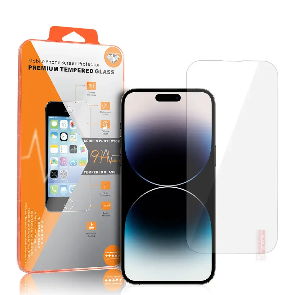 Rūdīts stikls orange priekš telefona iPhone 16 Pro Max | 17 Pro Max 
