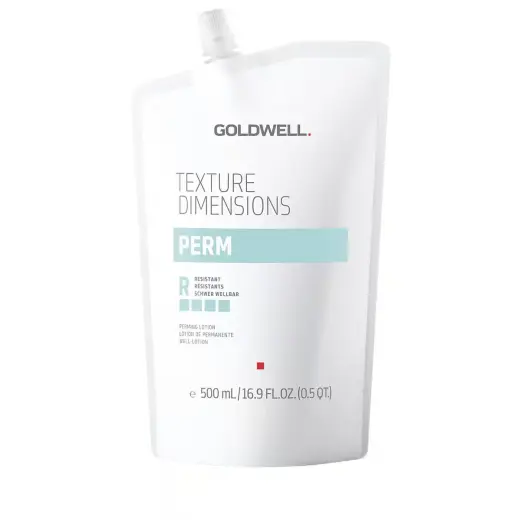 Goldwell, Texture Dimensions Perm R, Hair Perm Lotion, Waves, For Normal To Resistant Hair, 500 ml