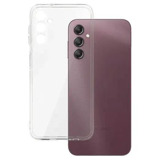 2 mm maciņš telefonam Samsung Galaxy A14 4G (A145) | A14 5G (A146) caurspīdīgs