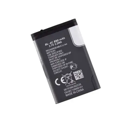 Nokia BL-4C ühilduv liitiumioonaku 890 mAh (OEM) 