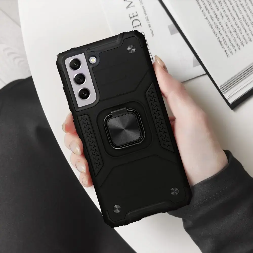 Nitro phone case with stand for Samsung Galaxy A07 4G (A075) black