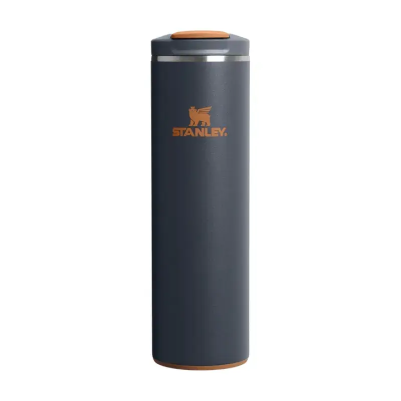 Termokrūze The Transit Fliptop Mug 0,47L zilganpelēka 
