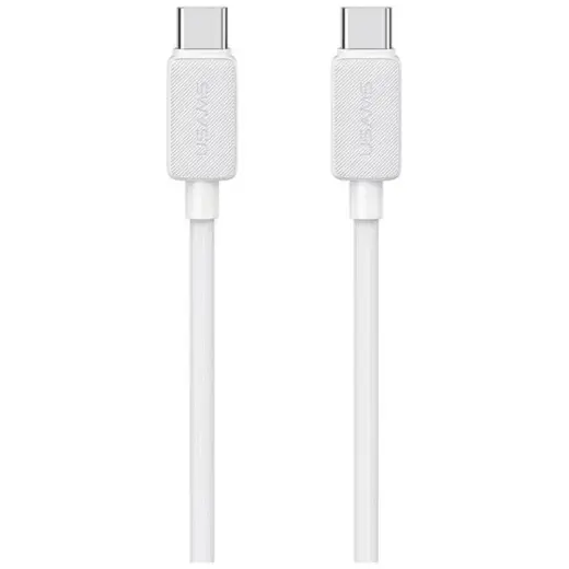 USAMS KY Series US-SJ691 провод для передачи данных и зарядки | USB-C на USB-C | 60W | 1м | белый