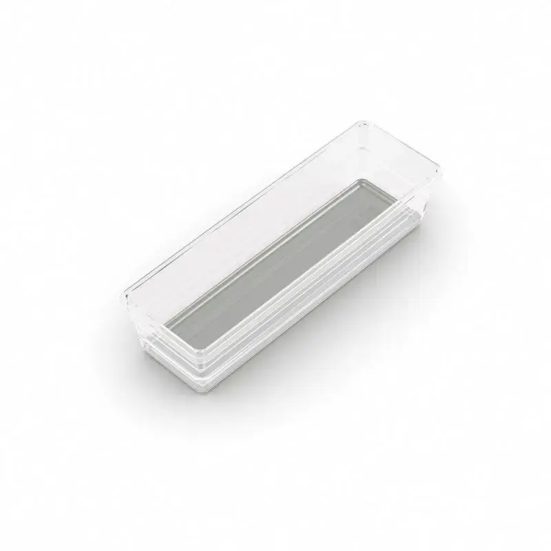 Box Sistemo Organizer 3 22,5 x 7,5 x 5 cm läbipaistev/valgushall