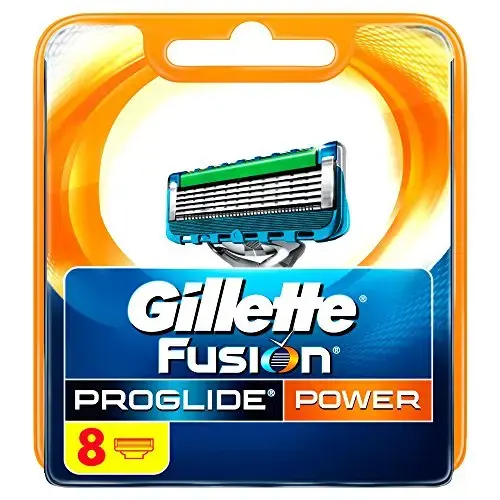 Gillette Fusion5 ProGlide Power Razor Blades, 8 Refills