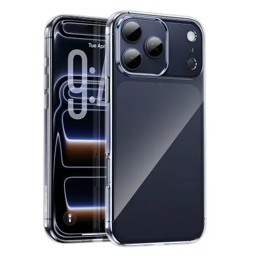 Borofone BI4 Ice Series maciņš telefonam iPhone 17 Pro caurspīdīgs
