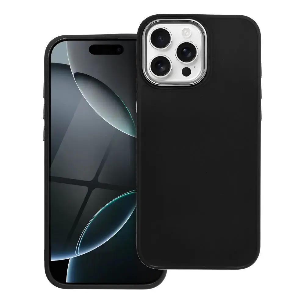 Frame maciņš telefonam iPhone 16 Pro Max melns