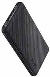 Trust Primo Ultra-thin ārējais akumulators (powerbank) | 10000 mAh | melns