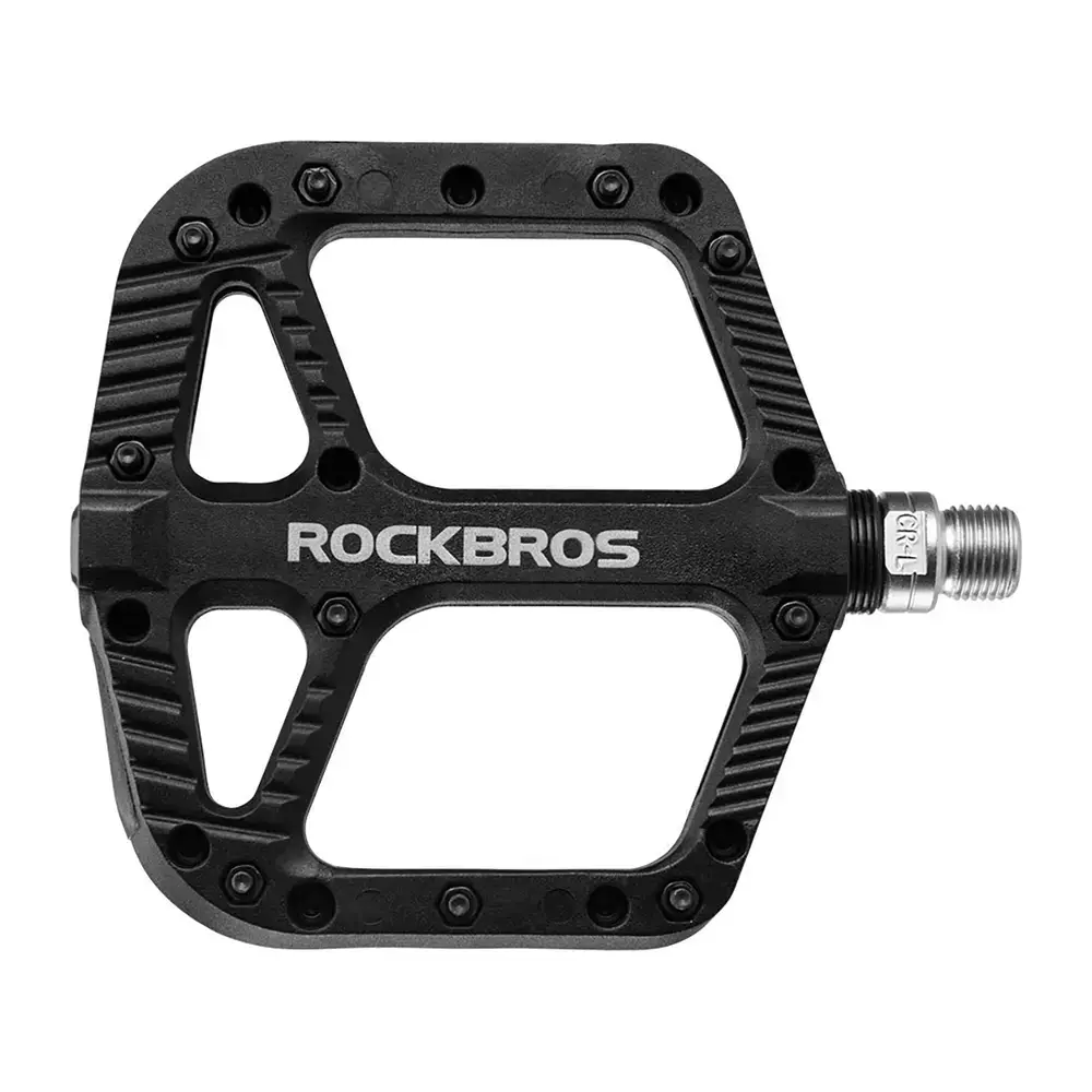 Rockbros 2018-12A Nylon Bicycle Pedals - Black