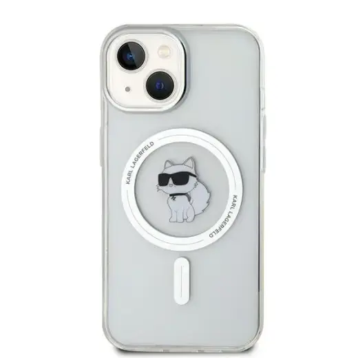 Karl Lagerfeld KLHMP12MHFCCNOT IML Choupette telefoni ümbris MagSafe toega iPhone 12 | iPhone 12 Pro läbipaistev