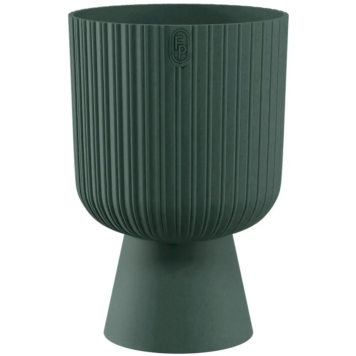 Puķu pods Keli Mika 14cm, Eco Wood zaļš