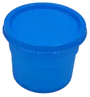 Cello Max Fresh Round Food Storage Container | 175 ml | blue