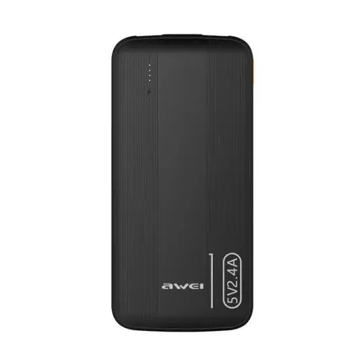 AWEI P20K external battery (powerbank) | 10000 mAh | black