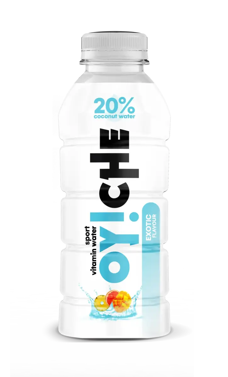 Vitaminizēts dzēriens OY!CHE, mango, apelsīns 20%, kokosriekstu ūdens, PET, 0.5l (DEP)