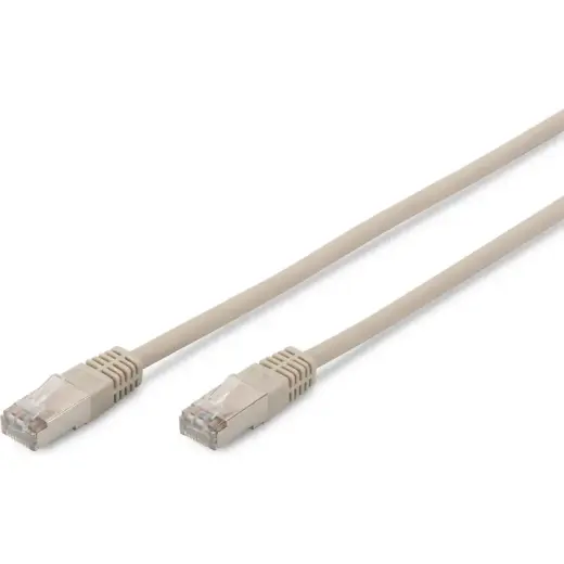 Digitus Ethernet LAN võrgukaabel | Cat5e | 0.5m | hall