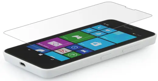 Wave Full Cover aizsargplēve telefona ekrānam Lumia 640