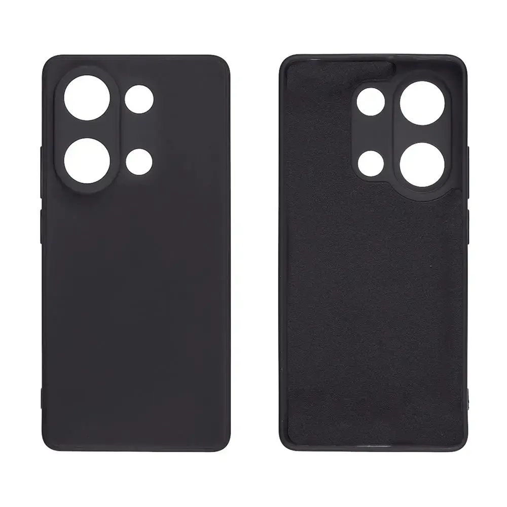 Obal:Me Matte telefoni ümbris Redmi Note 13 Pro 4G must