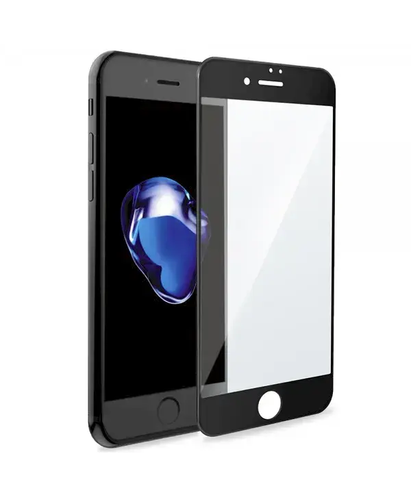 Fusion pilnam ekrānam aizsargstikls telefonam Apple iPhone 7 Plus | 8 Plus melns