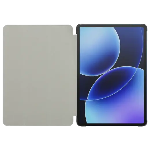 Tactical Tri Fold grāmatveida maciņš ar statīvu planšetdatoram Xiaomi Pad 8 Pro 13.2" (2025) melns