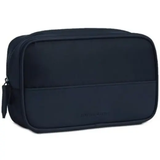 Burberry, Textile Makeup Bag, Dark Blue