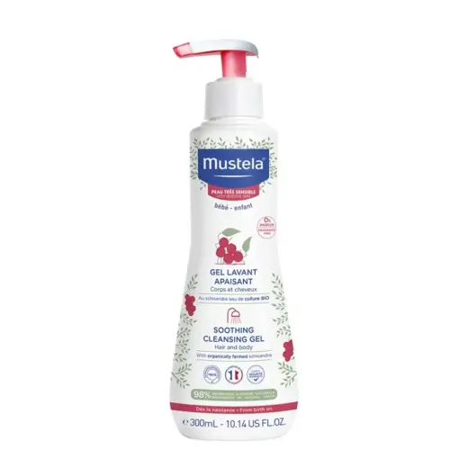 Gel Lavante Calmante Mustela Com Schisandra Orgânica 300ml