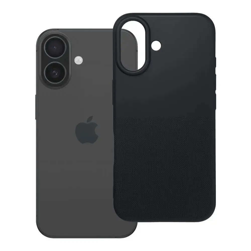 Easy Dual telefono dėklas iPhone 16 juodas
