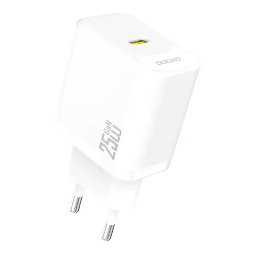 Dudao A27 travel charger | 25W | GaN | USB-C | white