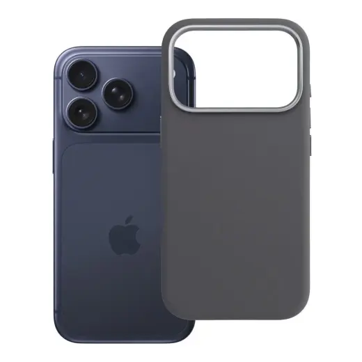 Forcell F-Protect Frame Premium maciņš ar MagSafe atbalstu telefonam iPhone 18 Pro | iPhone 17 Pro pelēks