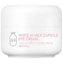 G9SKIN White In Milk Capsule Brightening Eye Cream - Bohatý pleťový krém s rozjasňujícím účinkem 30.0g
