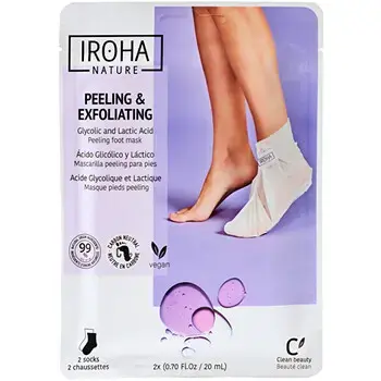 Iroha Peeling Foot Mask ( 1 pár ) - Peelingová a exfoliační maska na nohy