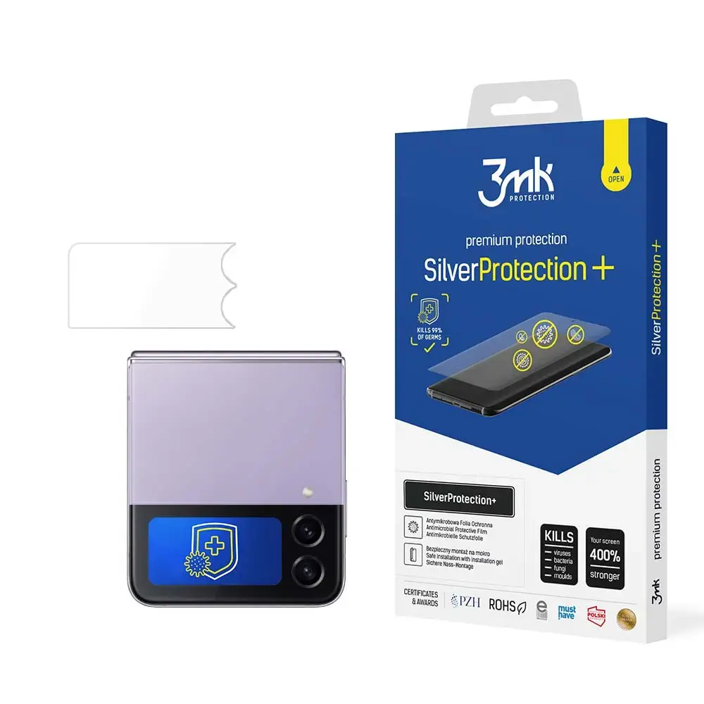 3mk SilverProtection+ aizsargplēve telefona ekrānam Samsung Galaxy Z Flip 5 (F731)