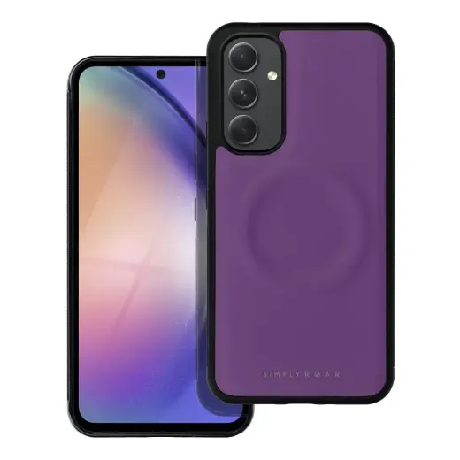 Roar Mag Morning telefono dėklas su MagSafe palaikymu Samsung Galaxy A54 5G (A546) violetinis