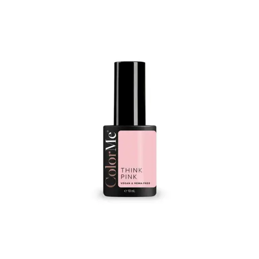 ColorMe Cosmetics, Think Pink, Gel, Semi-Permanent Nail Polish, 10 ml