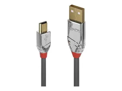 Lindy CROMO data transfer and charging cable | USB-A to Mini USB B | 7.5m