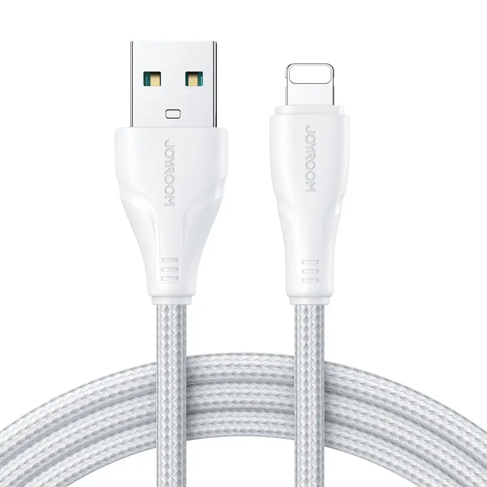 Joyroom S-UL012A11 Surpass Series data transfer and charging cable | USB-A to Lightning | 12W | 3m | white