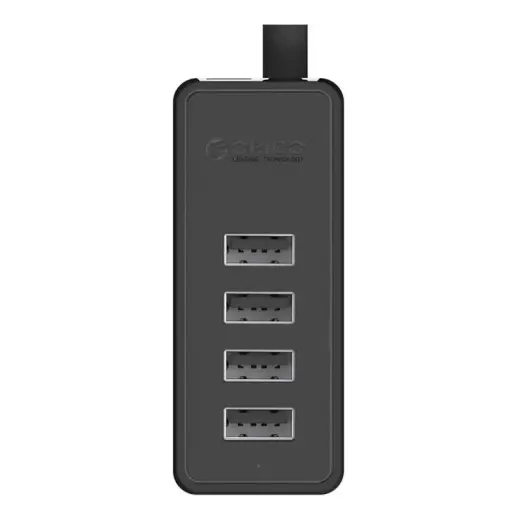 Orico W5P-30 USB-jaotur | USB-A kuni 4x USB 2.0 | must