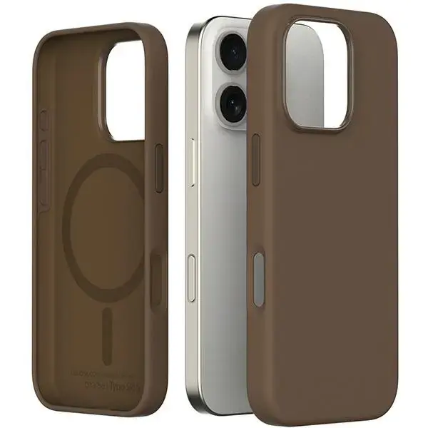 Araree Typoskin M telefoni ümbris iPhone 16 Pro pruun