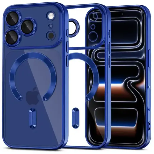 TECH-PROTECT MAGFLEX MAGSAFE IPHONE 17 PRO MAX SHINY DEEP BLUE