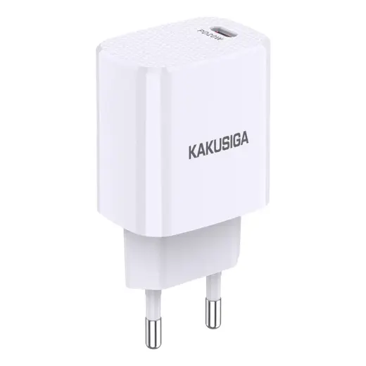 KAKUSIGA KSC-926 travel charger | 20W | PD | USB-C | white