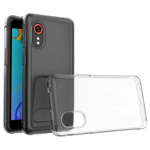 Fusion Ultra 1mm telefono dėklas Samsung Galaxy Xcover 5 (G525) skaidrus