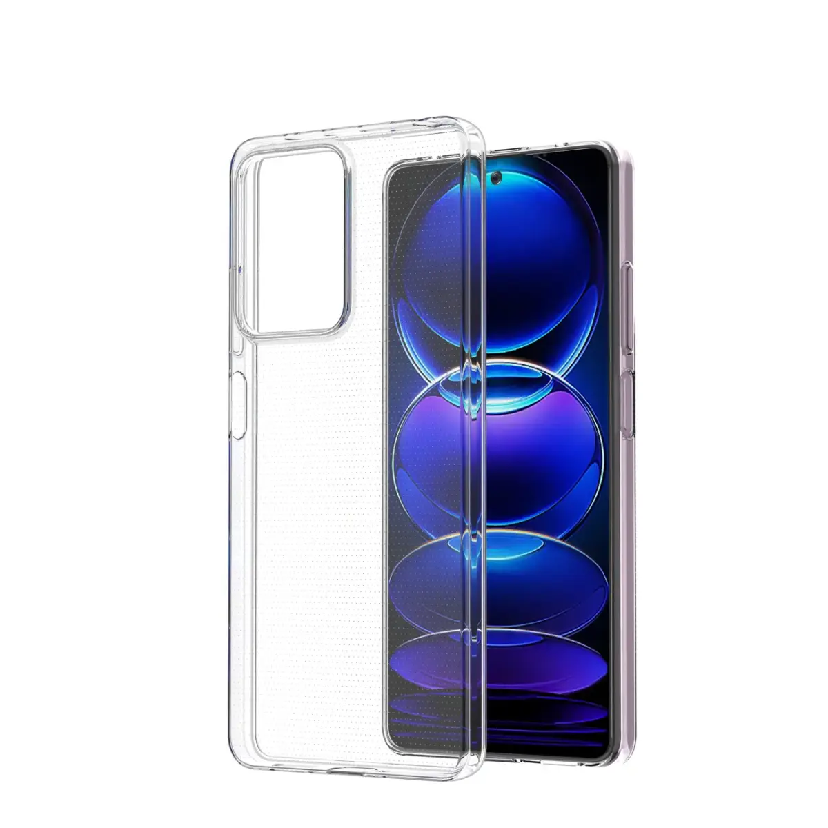 Fusion Ultra Back Case 1 mm silikoonümbris Xiaomi Redmi 13 4G jaoks, läbipaistev
