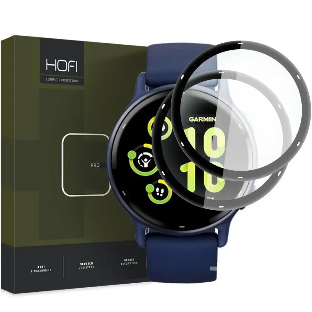 HOFI HYBRID GLASS HYBRID PRO+ 2-PACK GARMIN VIVOACTIVE 5 BLACK