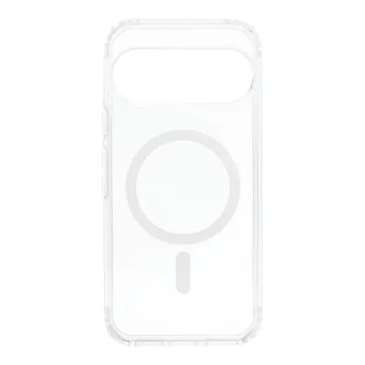 Case for Pixel 9 / 9 Pro / 10 / 10 Pro / 11 / 11 Pro Forcell F-Protect Clear Hybrid Premium compatible with MagSafe transparent