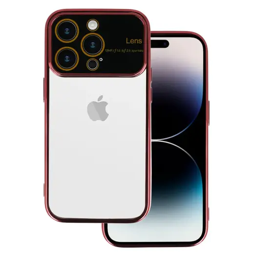 Electro Lens telefoni ümbris iPhone 14 punane